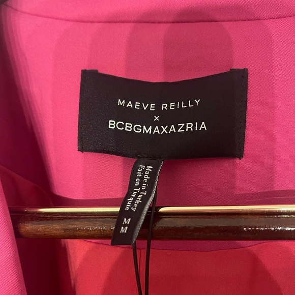 BCBG Maxazria pink trench coat - Picture 4 of 4